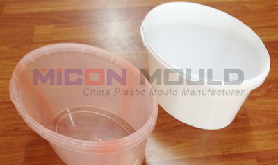 Oval bucket mould