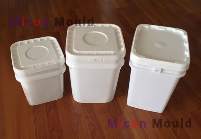 square bucket mould